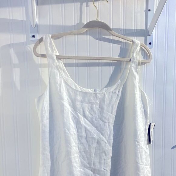 NWT Lauren Ralph Lauren Shelter Island Linen Dress Size 12 - Picture 3 of 10